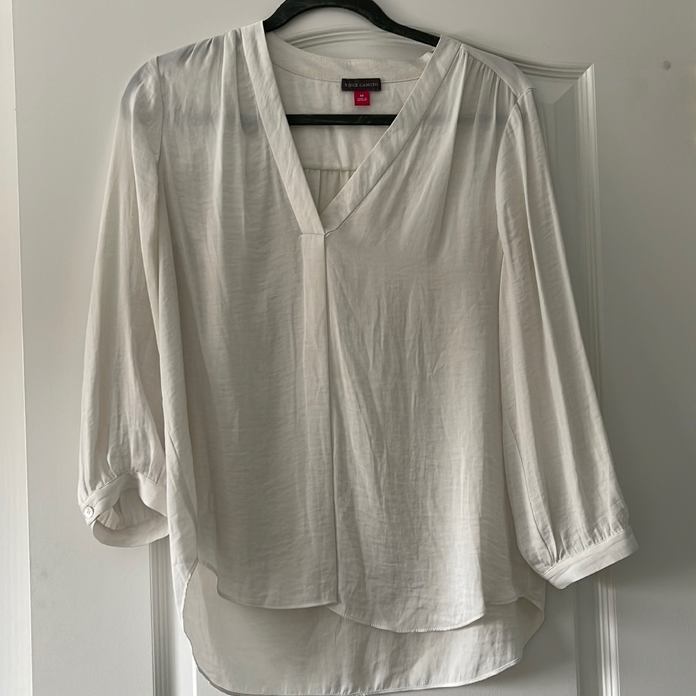Vince Camuto white blouse